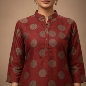 Pure cotton sanganeri block print kurta-pant set